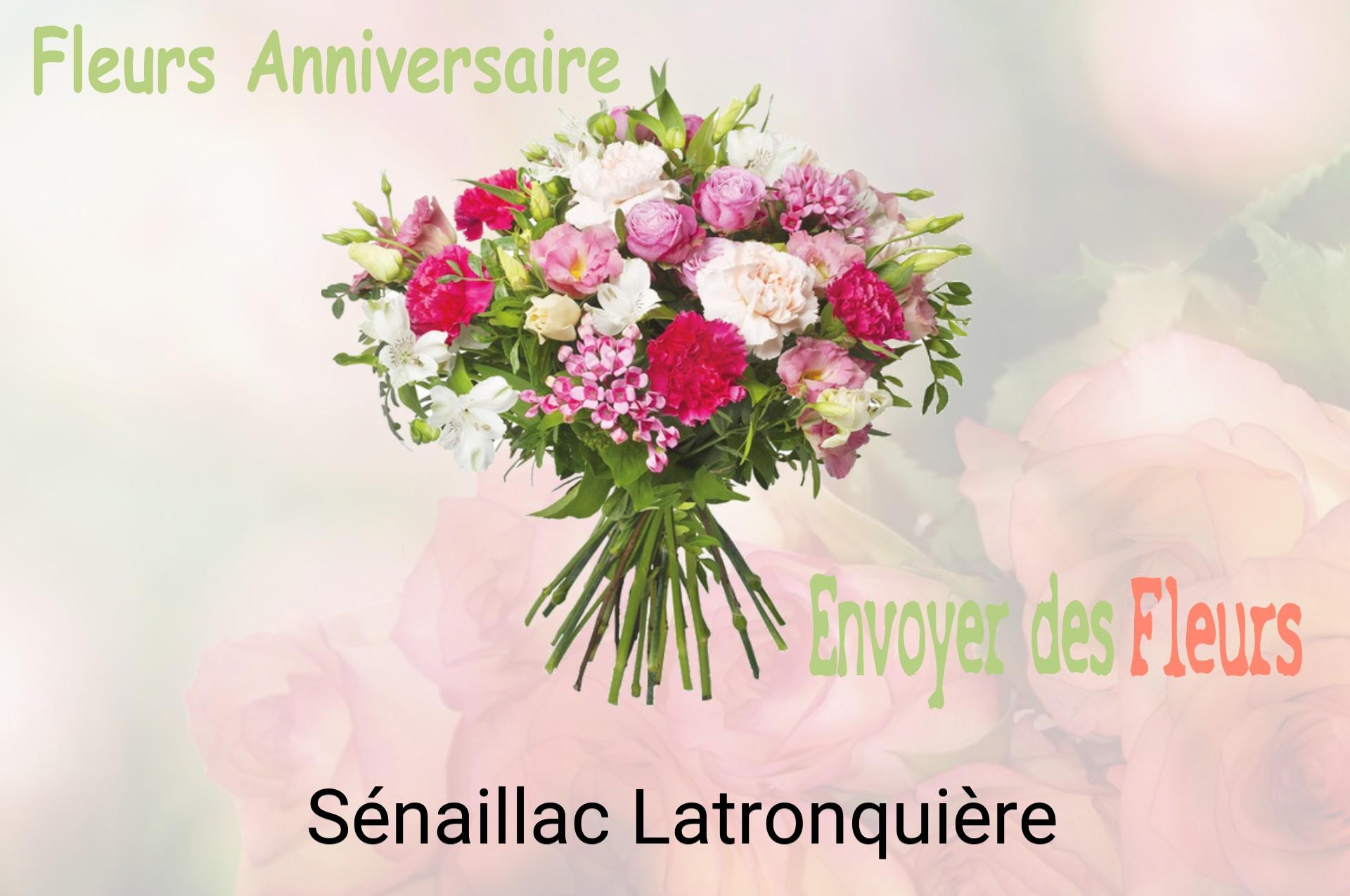 Bouquet de fleurs d’anniversaire livré à Sénaillac-Latronquière