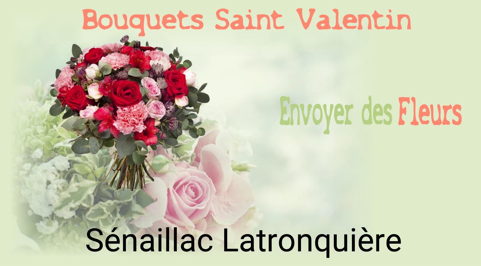 Roses de Saint-Valentin livrées à Sénaillac-Latronquière